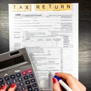 Professional tax document editing service