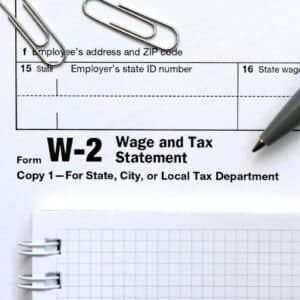 Professional W2 form editing service